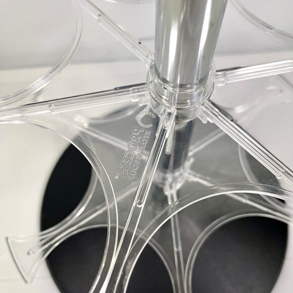 VTG Kellogg’s Rotating Counter Store Display Rack Acrylic Cereal Holder Stand - Picture 5 of 8